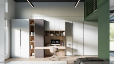 Дверь Futuro Moderno Серая эмаль (RAL 7047)