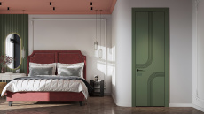 Дверь Armonia Moderno Серый Мох эмаль (RAL 7003)