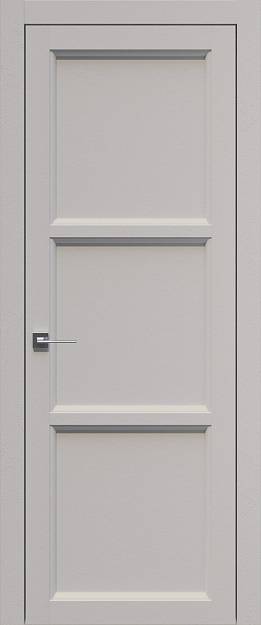 Межкомнатная дверь Sorrento-R А2, цвет - Магнолия ST, Без стекла (ДГ)