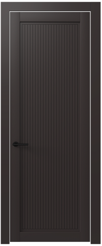 Дверь Tivoli З-2 Чёрный Базальт эмаль (RAL 040-30-05) без стекла