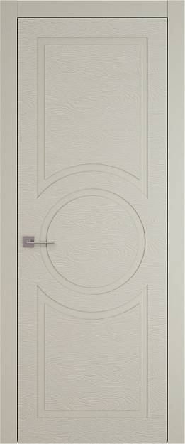 Межкомнатная дверь Tivoli М-5, цвет - Серо-оливковая эмаль по шпону (RAL 7032), Без стекла (ДГ)