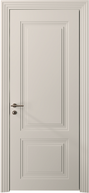 Межкомнатная дверь Dinastia Neo Classic Scalino, цвет - Бежевая эмаль (RAL 9010), Без стекла (ДГ)