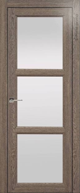 Межкомнатная дверь Sorrento-R В2, цвет - Дуб антик, Со стеклом (ДО)