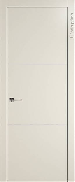 Межкомнатная дверь Tivoli В-3, цвет - Жемчужная эмаль (RAL 1013), Без стекла (ДГ)