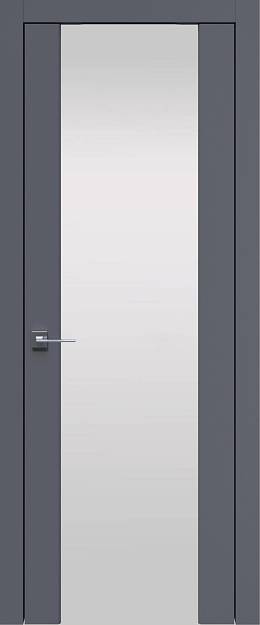 Межкомнатная дверь Torino, цвет - Антрацит ST, Со стеклом (ДО)