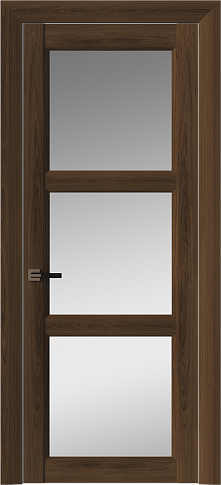 Дверь Milano Neo Classic Decoro Итальянский орех со стеклом
