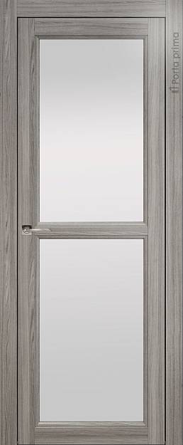 Межкомнатная дверь Sorrento-R В1, цвет - Орех пепельный, Со стеклом (ДО)