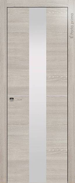 Межкомнатная дверь Tivoli Ж-3, цвет - Серый дуб, Со стеклом (ДО)