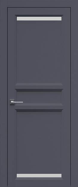 Межкомнатная дверь Sorrento-R Ж2, цвет - Антрацит ST, Без стекла (ДГ)