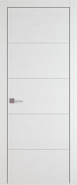 Межкомнатная дверь Tivoli Д-3, цвет - Белая эмаль по шпону (RAL 9003), Без стекла (ДГ)