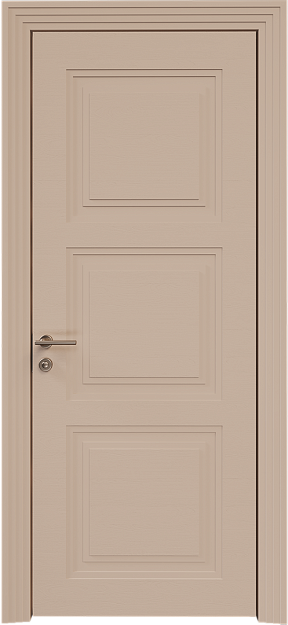 Межкомнатная дверь Millano Neo Classic Scalino, цвет - Серый цемент эмаль по шпону (RAL 060-70-10), Без стекла (ДГ)