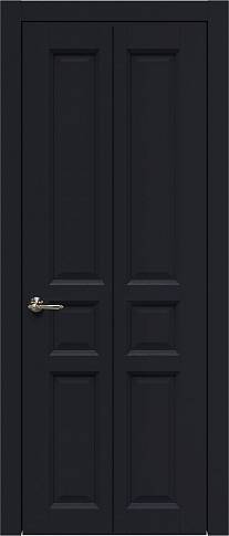 Дверь Imperia-R Книжка Porta Classic Черная эмаль (RAL 9004) без стекла