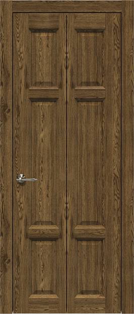 Межкомнатная дверь Porta Classic Siena, цвет - Дуб коньяк, Без стекла (ДГ)