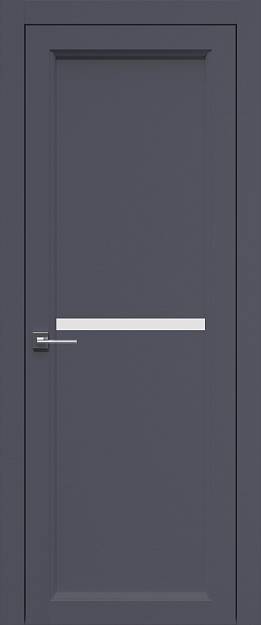 Межкомнатная дверь Sorrento-R А3, цвет - Антрацит ST, Без стекла (ДГ)