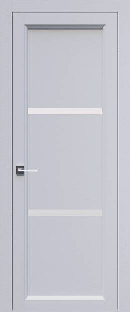 Межкомнатная дверь Sorrento-R Б3, цвет - Белый ST, Без стекла (ДГ)