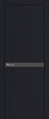 Дверь Tivoli Б-4 Черная эмаль (RAL 9004) без стекла