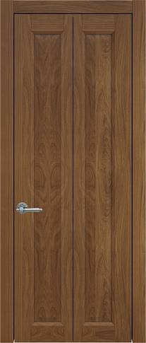 Дверь Domenica Книжка Porta Classic Итальянский орех без стекла