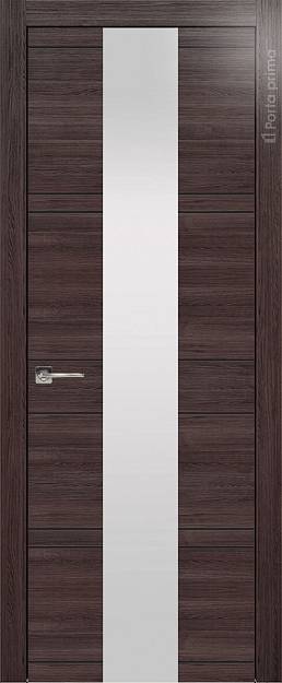 Межкомнатная дверь Tivoli Ж-2, цвет - Венге Нуар, Со стеклом (ДО)