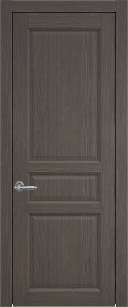Межкомнатная дверь Imperia-R, цвет - Дуб графит, Без стекла (ДГ)