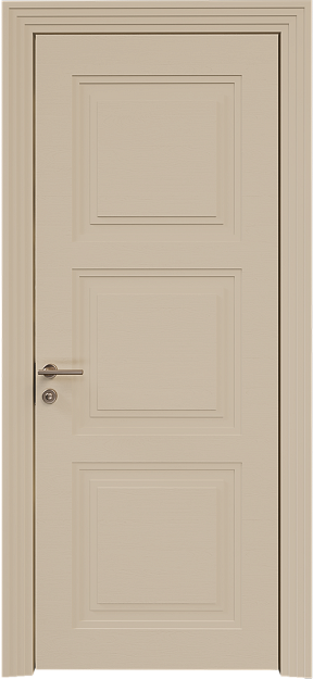 Межкомнатная дверь Millano Neo Classic Scalino, цвет - Бежевый Мел эмаль по шпону (RAL 075-80-10), Без стекла (ДГ)
