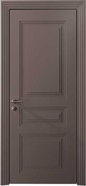 Межкомнатная дверь Imperia-R Neo Classic Scalino, цвет - Серо-Розовый мордовник эмаль (RAL 020-60-05), Без стекла (ДГ)