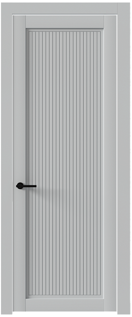 Межкомнатная дверь Tivoli З-2, Без стекла (ДГ), цвет - Серая эмаль (RAL 7047)