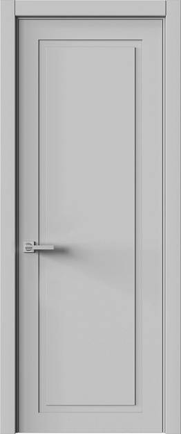Межкомнатная дверь Tivoli Д-5, цвет - Серая эмаль (RAL 7047), Без стекла (ДГ)