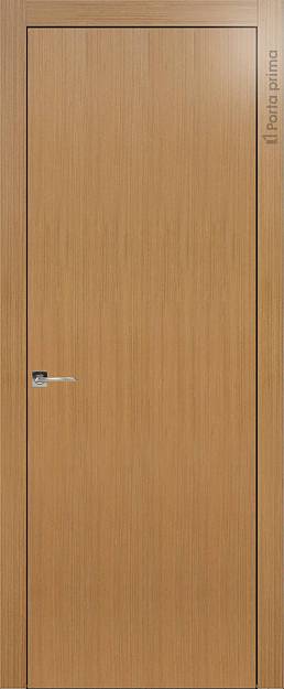 Межкомнатная дверь Tivoli А-1, цвет - Миланский орех, Без стекла (ДГ)