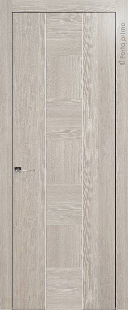 Межкомнатная дверь Tivoli Б-1, цвет - Серый дуб, Без стекла (ДГ)