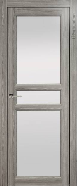 Межкомнатная дверь Sorrento-R Е2, цвет - Орех пепельный, Со стеклом (ДО)