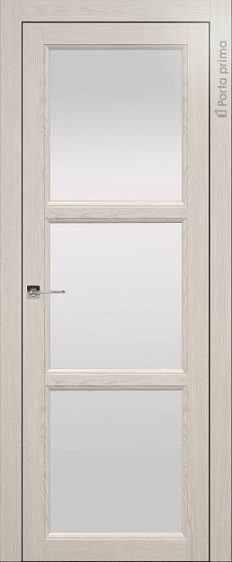 Межкомнатная дверь Sorrento-R В2, цвет - Дуб шампань, Со стеклом (ДО)