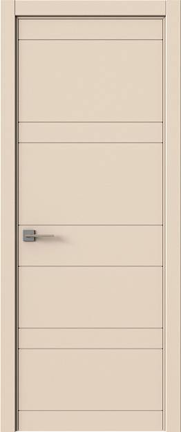 Межкомнатная дверь Tivoli Е-2, цвет - Магнолия ST, Без стекла (ДГ)