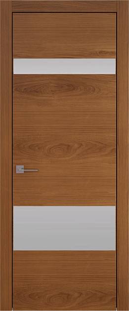 Межкомнатная дверь Tivoli К-4, цвет - Итальянский орех, Без стекла (ДГ)