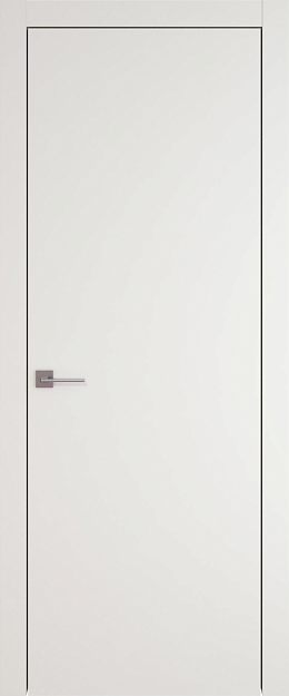 Межкомнатная дверь Tivoli А-2, цвет - Бежевая эмаль (RAL 9010), Без стекла (ДГ)