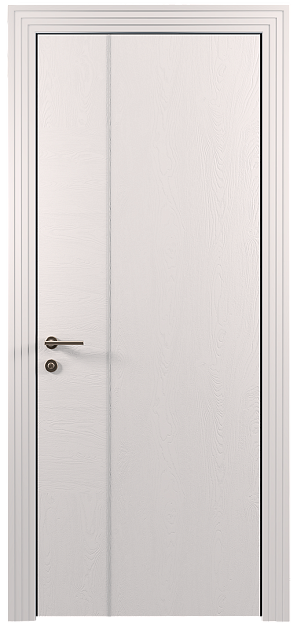 Межкомнатная дверь Tivoli В-1, цвет - Белая эмаль по шпону (RAL 9003), Без стекла (ДГ)