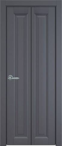 Дверь Domenica Книжка Porta Classic Графитово-серая эмаль (RAL 7024) без стекла