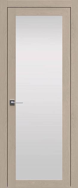 Межкомнатная дверь Tivoli З-2, цвет - Дуб муар, Со стеклом (ДО)