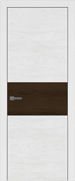 Межкомнатная дверь Tivoli Е-4, цвет - Белая эмаль по шпону (RAL 9003), Без стекла (ДГ)
