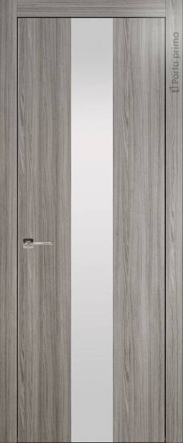 Межкомнатная дверь Tivoli Ж-1, цвет - Орех пепельный, Со стеклом (ДО)