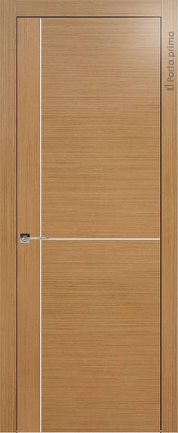 Межкомнатная дверь Tivoli Е-3, цвет - Миланский орех, Без стекла (ДГ)