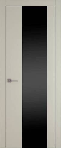 Дверь Tivoli Е-1 Серо-оливковая эмаль (RAL 7032) со стеклом