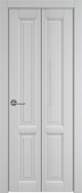 Межкомнатная дверь Porta Classic Dinastia, цвет - Серая эмаль (RAL 7047), Без стекла (ДГ)