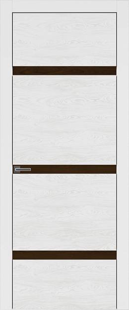 Межкомнатная дверь Tivoli Г-4, цвет - Белая эмаль по шпону (RAL 9003), Без стекла (ДГ)