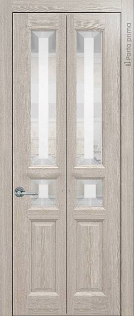Межкомнатная дверь Porta Classic Imperia-R, цвет - Серый дуб, Со стеклом (ДО)