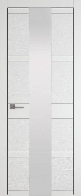 Межкомнатная дверь Tivoli Ж-2, цвет - Бежевая эмаль по шпону (RAL 9010), Со стеклом (ДО)