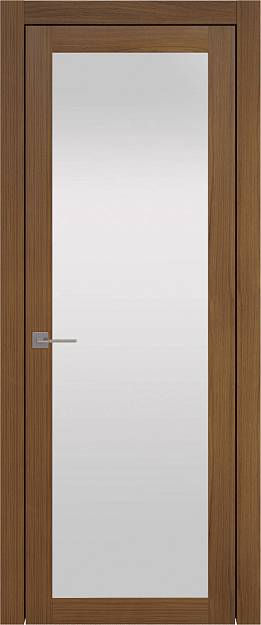 Межкомнатная дверь Tivoli З-3, цвет - Итальянский орех, Со стеклом (ДО)