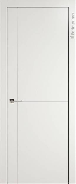 Межкомнатная дверь Tivoli Е-3, цвет - Бежевая эмаль (RAL 9010), Без стекла (ДГ)