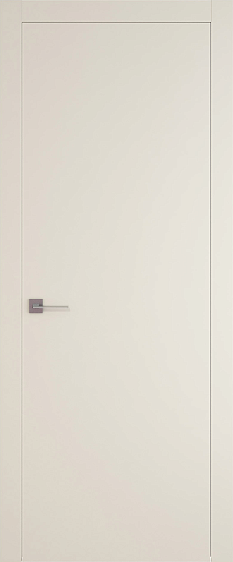 Межкомнатная дверь Tivoli А-2, цвет - Жемчужная эмаль (RAL 1013), Без стекла (ДГ)