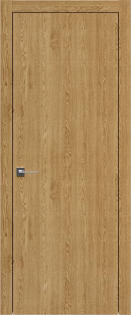 Межкомнатная дверь Tivoli А-1, цвет - Дуб натуральный, Без стекла (ДГ)