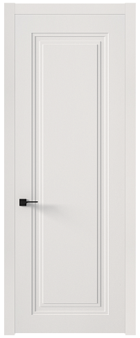 Дверь Domenica Neo Classic Scalino Белоснежная мягкая шагрень без стекла